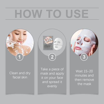 Collagen Hydrogel Moisturizing Mask – Glass Skin Glow & Anti-Wrinkle Solution