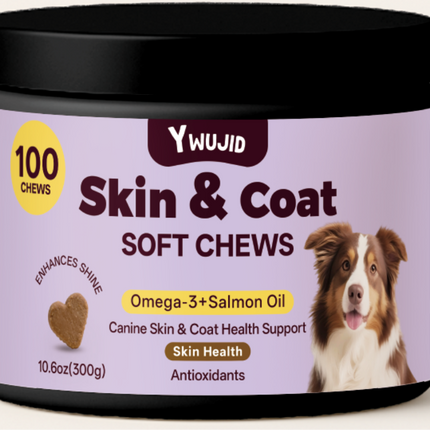 Pet Skin and Coat Supplement Granules – Nourishing Formula for Shiny Fur & Healthy Skin in Dogs and Cats