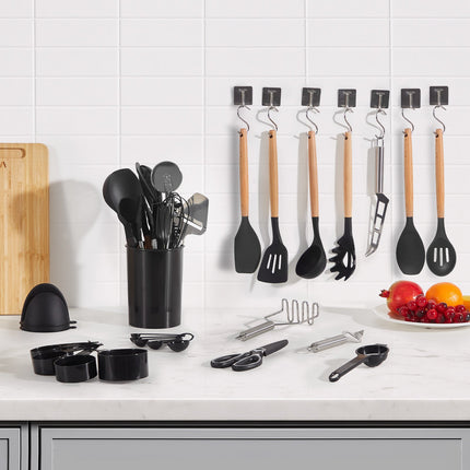 ProChef™ 50-Piece Professional Kitchen Tool Kit – Non-Stick Silicone & Stainless Steel Cooking Set