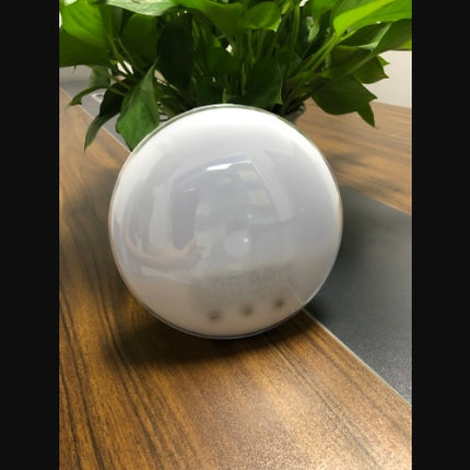 Smart WiFi Sunrise Alarm Clock – Wake Up Light with Voice Control (Alexa/Google Home) – Sleep Aid Device with FM Radio & 7 Natural Sounds