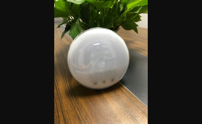 Smart WiFi Sunrise Alarm Clock – Wake Up Light with Voice Control (Alexa/Google Home) – Sleep Aid Device with FM Radio & 7 Natural Sounds