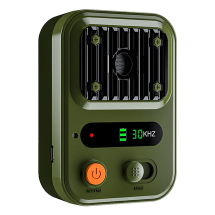Rechargeable Ultrasonic Anti-Barking Device – IPX4 Waterproof Bark Control Box – 3 Adjustable Frequency Modes – 33ft Range Auto Dog Barking Deterrent for Indoor & Outdoor