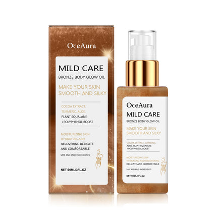 Oceaurabronze Liquid Body Highlighter