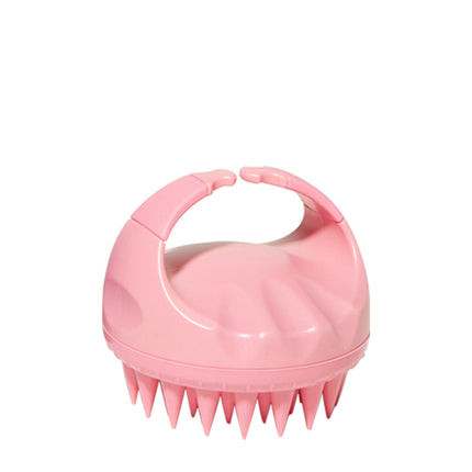 Silicone Scalp Massager Shampoo Brush – Ergonomic Handheld Dandruff Cleansing Comb for Deep Hair Care & Relaxation
