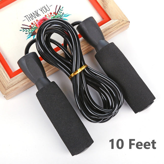 Professional Speed Jump Rope – Tangle-Free Ball Bearing Skipping Rope – Adjustable High-Speed Fitness Rope for Boxing & MMA