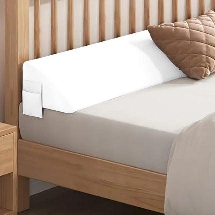 Multi-Purpose Bed Wedge Pillow – 76-Inch Mattress Connector – Supportive Foam Gap Filler for Home & Hotel Beds