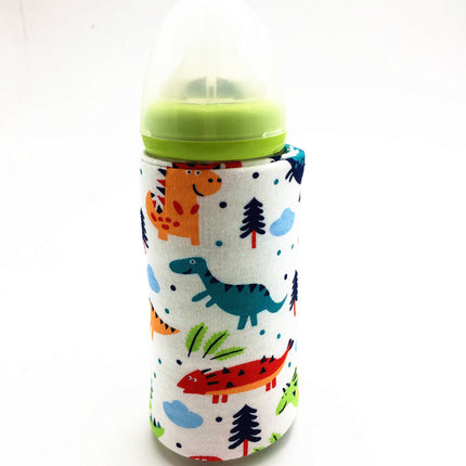 USB Portable Baby Bottle Warmer – Travel Insulated Milk Heater Sleeve – Fast-Heating Bottle Cover for Stroller, Car, and Outdoor Use