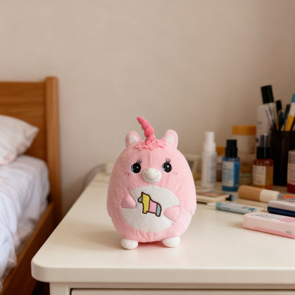 Cute Capybara Plush Toy with Turtle Backpack – Soft Stuffed Animal Doll – Kawaii Capybara Plushie for Kids & Adults (Brown)