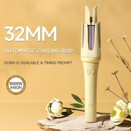 AutoSpin™ Professional Rotating Curling Iron – Effortless Large Curls & Waves
