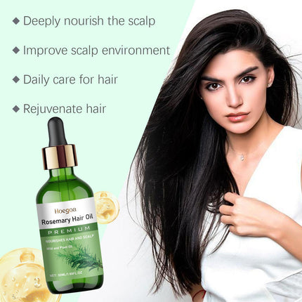 Pure Rosemary Hair Growth Oil – Strengthens, Softens & Nourishes