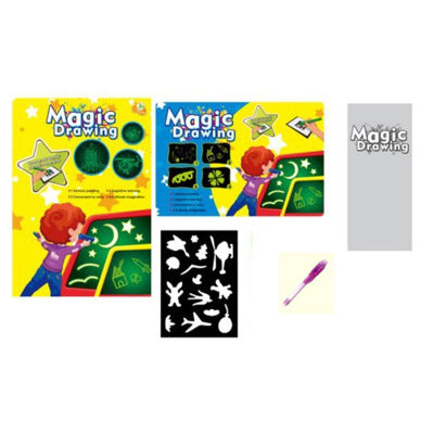 3D Magic Drawing Pad for Kids – LED Light-Up Glow Board with 8 Light Effects – Creative Educational Sketchpad Gift