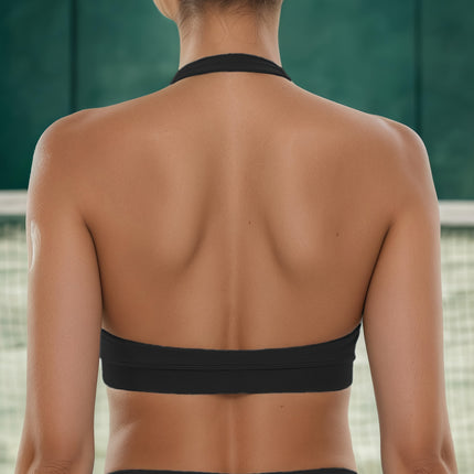 2-Pack Stretchy Sports Bra Set – Anti-Bacterial & Odor-Resistant Fabric – Seamless Comfort Workout Bras for Women