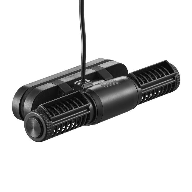 Aquarium Cross-Flow Wave Maker – 25W 1428 GPH Silent Wave Pump with Intelligent Controller – Adjustable Flow for Reef & Freshwater Tanks