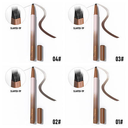 Phofay Waterproof Wild Eyebrow Pencil – Microblading Effect & 24H Wear