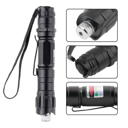 High-Power Green Laser Pointer – USB Rechargeable Professional Presentation Pen – Visible Green Beam for Astronomy & Outdoor Activities