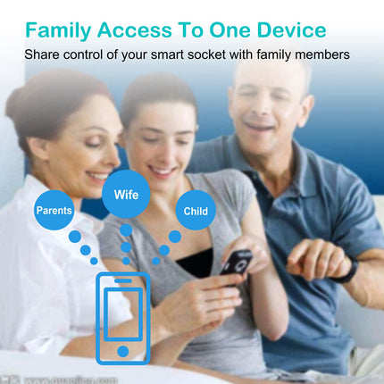 WiFi Smart Plug Mini – Smart Outlet with App Remote Control & Voice Command – Compatible with Alexa & Google Home – No Hub Required (US Plug)