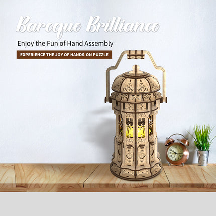 Baroque Brilliance Artistic Jigsaw Puzzle – Intricate Geometric Pattern Challenge for Mindful Relaxation & Home Decor