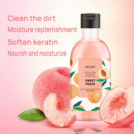 Sweet Peach Revitalizing Body Wash – Deep Cleansing & Nourishing Daily Care
