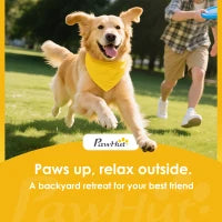 PawHut Extra-Long & Wide Folding Dog Ramp – Portable Non-Slip Surface Pet Ramp for Large, Small & Senior Dogs – Car, SUV & Truck Access