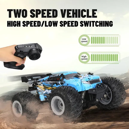 High-Speed Remote Control Racing Car – 2.4GHz All-Terrain RC Toy Vehicle – Shockproof Drifting Speedster for Kids & Teens – Premium Birthday Gift