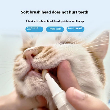 Professional Pet Teeth Cleaning Pen Kit – Tartar & Plaque Remover for Dogs and Cats – Breath Freshening & Gum Care Dental Pens – 2pcs Set