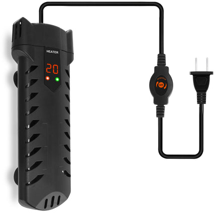 500W Submersible Aquarium Heater with External LED Controller – Adjustable Temperature Thermostat – For Freshwater & Saltwater Fish Tanks up to 79 Gallons