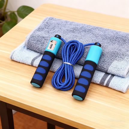 Professional Speed Jump Rope with Counter – Tangle-Free Ball Bearing Skipping Rope – Adjustable Cardio Rope for Boxing & MMA