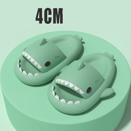Original Shark Slides – Funny Cartoon Shark Slippers for Adults – Cloud-Feel Soft Sole Non-Slip Sandals for Indoor & Outdoor