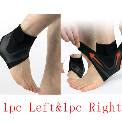 Professional Ankle Support Brace – Adjustable Compression Ankle Sleeve for Sports – Breathable Foot Stabilizer for Running, Basketball & Injury Recovery