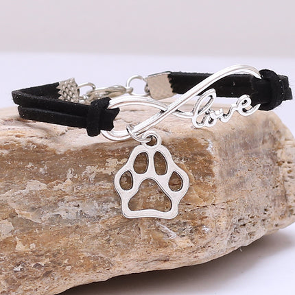 Hand-Woven Bow Bracelet in Five Colors with Unisex Styling