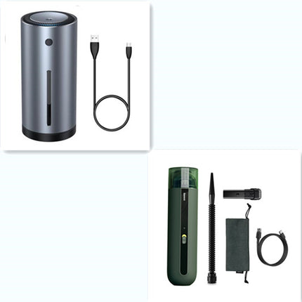 5000Pa Powerful Cordless Car Vacuum Cleaner – Mini Handheld Portable Vacuum for Car, Home & Office Desktop – USB Rechargeable