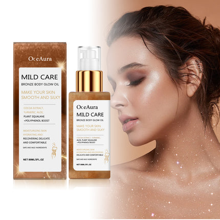 Oceaurabronze Liquid Body Highlighter