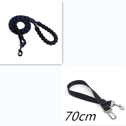 Reflective Dog Leash – Heavy Duty Nylon Pet Dog Lead Rope for Small, Medium & Large Dogs – Padded Handle for Walking & Training