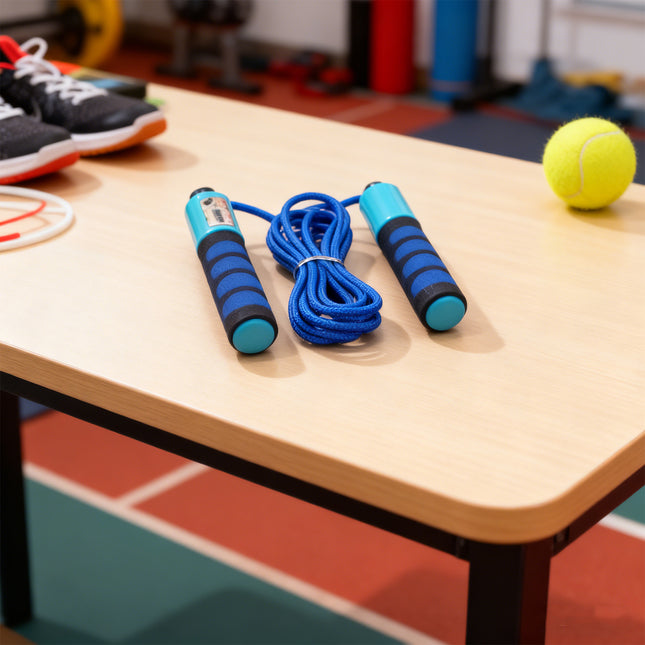 Professional Speed Jump Rope with Counter – Tangle-Free Ball Bearing Skipping Rope – Adjustable Cardio Rope for Boxing & MMA