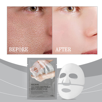 Collagen Hydrogel Moisturizing Mask – Glass Skin Glow & Anti-Wrinkle Solution