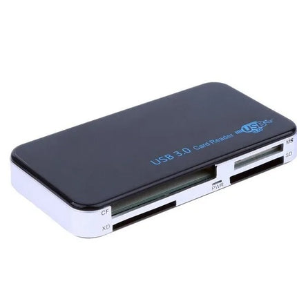 7-in-1 USB 3.0 Memory Card Reader – 5Gbps SuperSpeed Adapter for CF, SD, TF, Micro SD, XD, M2, MS Cards – High-Speed Data Transfer for PC & Laptop