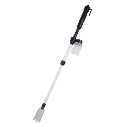 Battery Operated Aquarium Gravel Cleaner – Automatic Fish Tank Vacuum & Siphon – Electric Sand Washer with Algae Scraper & Water Filter System