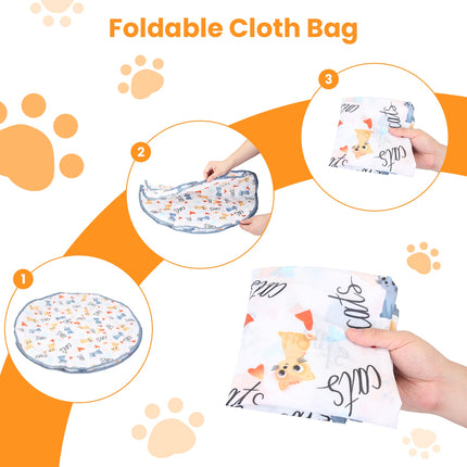 Smart Interactive Cat Ball Toy – Rechargeable Motion-Activated Rolling Ball with Pouch – Hide-and-Seek Mouse Catching Game for Indoor Cats