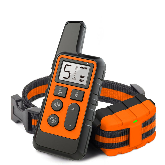 800m Remote Dog Training Collar – IP7 Waterproof & Rechargeable – 3 Training Modes: Beep, Vibration, and Shock – Fits Small, Medium, and Large Dogs