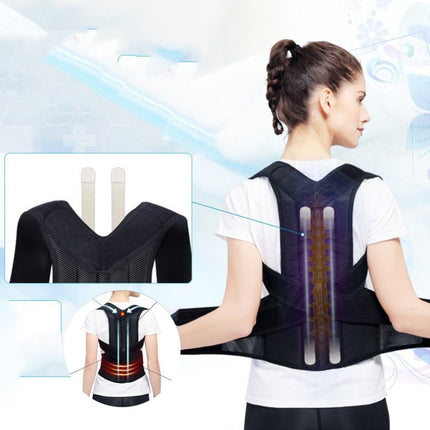 Adjustable Back Posture Corrector – Upper Back Support Brace for Men & Women – Breathable Clavicle Support for Neck, Back, and Shoulder Pain Relief
