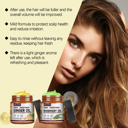 Eelhoe Ginger & Rosemary Hair Conditioner – Repairing Treatment for Dry & Frizzy Hair