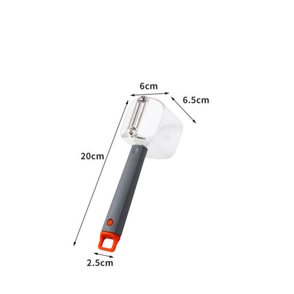 Stainless Steel Fruit & Vegetable Corer – Heavy Duty Apple & Pear Seed Remover – Ergonomic Kitchen Tool for Easy Coring