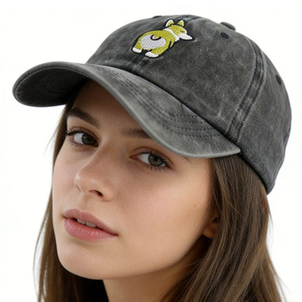 Premium Embroidered Dog Lover Baseball Cap – Adjustable Denim Hat for Men & Women – Show Your Canine Pride in Style – Perfect Gift for Dog Moms & Dads