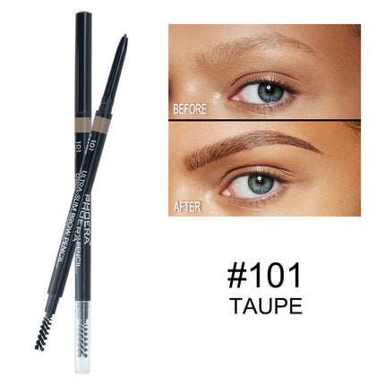 Phoera Slim-Edge Eyebrow Pencil – 24H Waterproof & Natural Finish