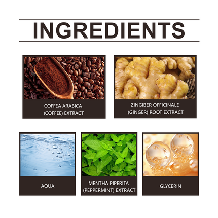 Firming body cream displayed in a product information graphic