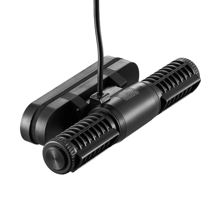 Aquarium Cross-Flow Wave Maker – 25W 1428 GPH Silent Wave Pump with Intelligent Controller – Adjustable Flow for Reef & Freshwater Tanks