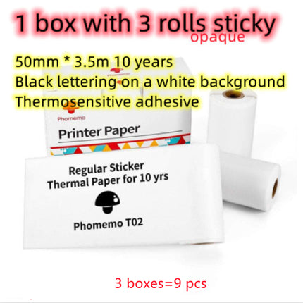 Mini Portable Thermal Printer - Wireless Bluetooth Pocket Printer for Photos, Study Notes & Labels - Inkless Mobile Photo Printer for iOS & Android