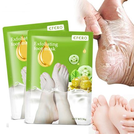 Exfoliating Foot Spa Socks – Remove Dead Skin, Calluses & Cracked Heels