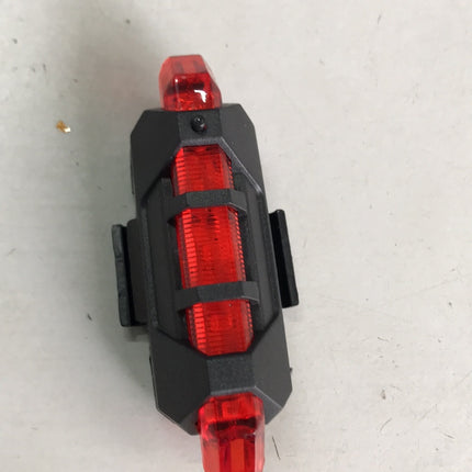Ultra Bright USB Rechargeable Bike Tail Light – Waterproof LED Rear Bicycle Light – High Visibility Safety Flashlight for Night Riding