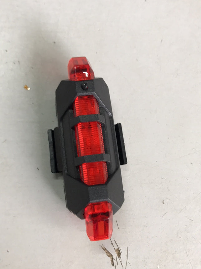Ultra Bright USB Rechargeable Bike Tail Light – Waterproof LED Rear Bicycle Light – High Visibility Safety Flashlight for Night Riding